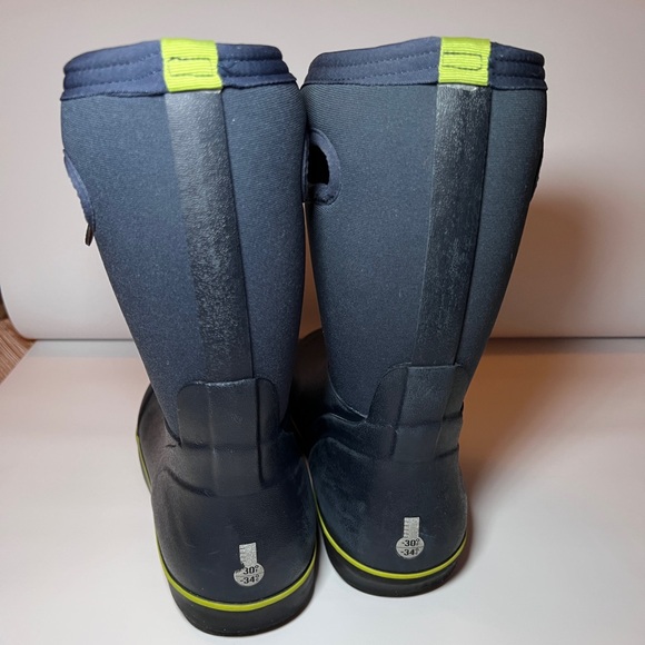 BOGS Kids Youth 6 Women’s 7.5  Waterproof Insulated Navy Boots - Picture 3 of 6